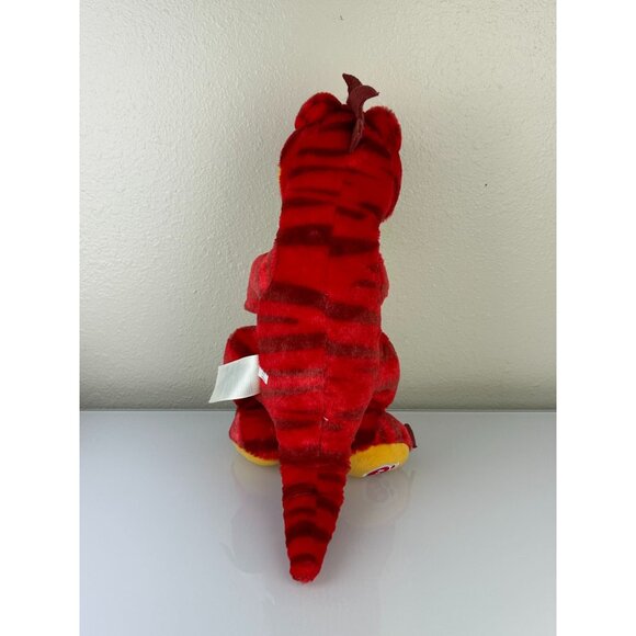 Build-a-Bear Red T-Rex Plush Stuffed Animal Dinosaur Claws Teeth Soft Toy - Picture 8 of 15